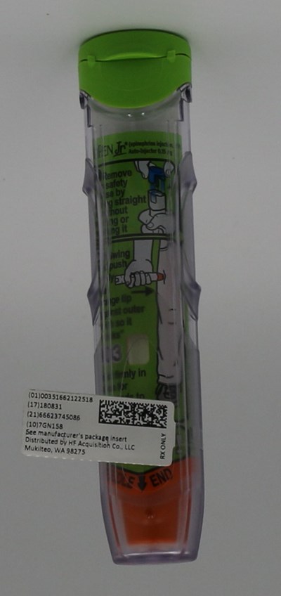 Serialized .015 (Serialized 51662 1225 1 Epipen Jr)